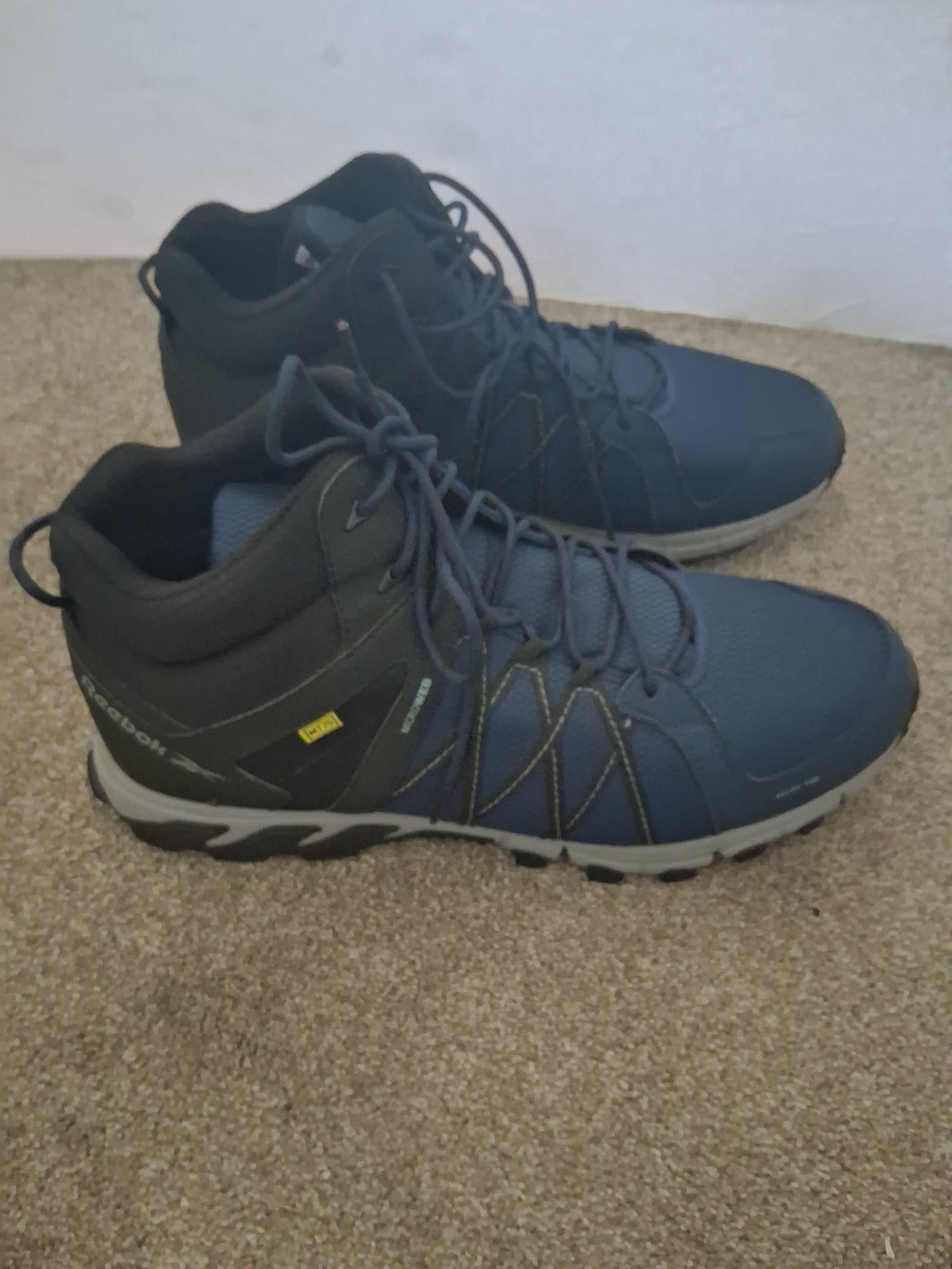 REEBOK TRAILGRIP WORK MEN'S ATHLETIC MID-CUT WITH CUSHGUARD SIZE 18